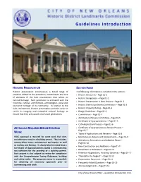 This Brochure Is Intended to Provide Property Owners with Design