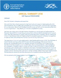 EAF-Nansen PROGRAMME Editorial