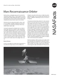 Mars Reconnaissance Orbiter