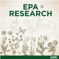 EPA Research Impacts Report 2017