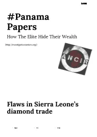Panama Papers How the Elite Hide Their Wealth