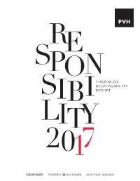 PVH 2017 CR Report.Pdf