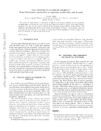 Quant-Ph/0512168V1 20 Dec 2005 Uly M Fcus,Ntwiigfrenti,Btfor Ac- Sub- the Well, but Somewhat of Einstein, (Necessarily [2])