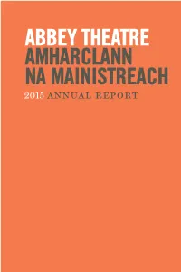 2015, Annual Report