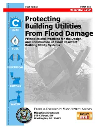 Protecting Building Utilities from Flood Damage
