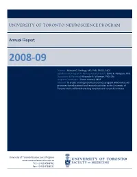 UTNP Annual Report 2008-09