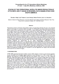 Guidelines for the Preparation of Final Papers for EUMETSAT Conferences
