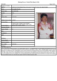 Missing Person - Period Wise Report (CIS) 04/02/2020 Page 1 of 50