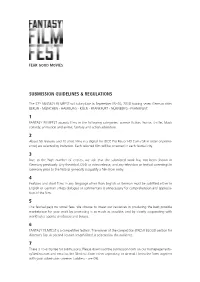 Submission Guidelines & Regulations 1