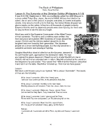The Surrender of the Christian Soldier