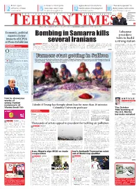 Bombing in Samarra Kills Several Iranians