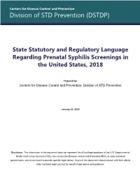 Division of STD Prevention (DSTDP)