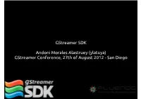 Gstreamer SDK