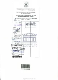 Matthee M Ems 2001.Pdf (4.928Mb)