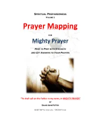 Prayer Mapping