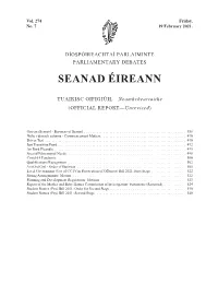 Seanad Éireann