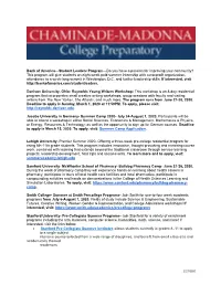 This Program Will Give Students an Eight-Week Paid Summer Internship with a Nonprofit Organization, Attendance to a Week-Long Summit in Washington, D.C