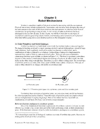 Robot Mechanisms