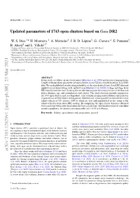 Updated Parameters of 1743 Open Clusters Based on Gaia DR2