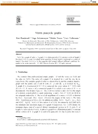 Vertex Pancyclic Graphs