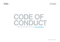 Code of Conduct for More Information – Go to Atea.Com/Trust