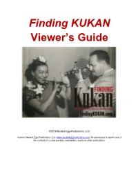 Finding KUKAN Viewer's Guide
