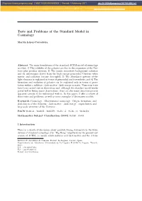 Tests and Problems of the Standard Model in Cosmology