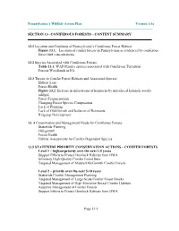 Coniferous and Riparian Forests