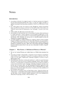 Introduction Chapter 1 War Stories: a Militarized History of Hawai'i