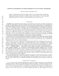 Arxiv:Math/0403494V1