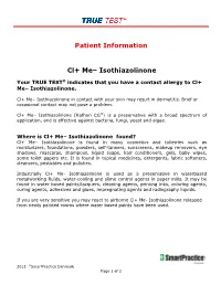 Isothiazolinone