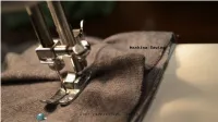 Machine Sewing Soft Fabrication Skills