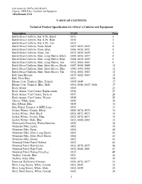 Attachment J.10 1 TABLE of CONTENTS Technical Product