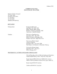 Curriculum Vitae [PDF]
