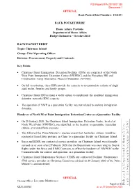 Documents Released