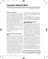 Leonardo Network News