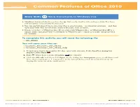 More Skills 14 Save Documents to Windows Live