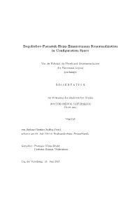 Bogoliubov-Parasiuk-Hepp-Zimmermann Renormalization in Conﬁguration Space