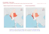 MYANMAR, YEAR 2019: Update on Incidents According to the Armed Conflict Location & Event Data Project (ACLED) Compiled by ACCORD, 29 June 2020