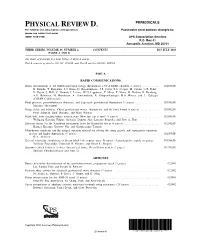 Table of Contents (Print)