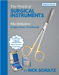 The World of SURGICAL INSTRUMENTS