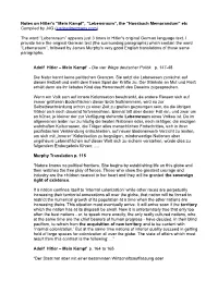 “Lebensraum”, the “Hossbach Memorandum” Etc Compiled by J4G (Justice4germans.Com)