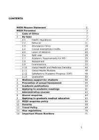 Student Guidelines