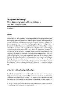 The Democratization of Artificial Intelligence