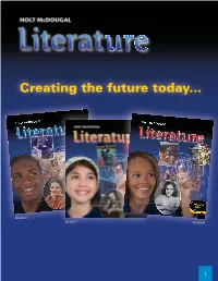 Creating the Future Today