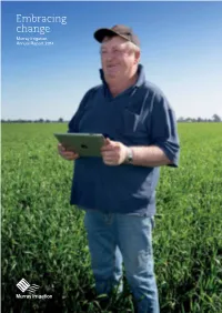 Embracing Change Murray Irrigation Annual Report 2014