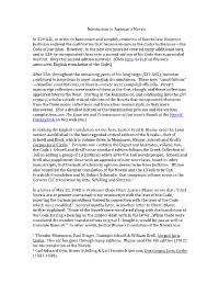 Introduction to Justinian's Novels in 529 A.D., in Order to Harmonize and Simplify Centuries of Roman Law, Emperor Justinian O