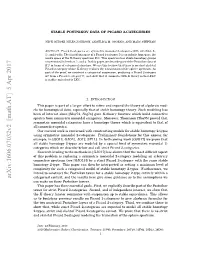 Stable Postnikov Data of Picard 2-Categories 2