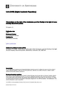 Uva-DARE (Digital Academic Repository)