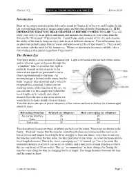 Introduction the Human